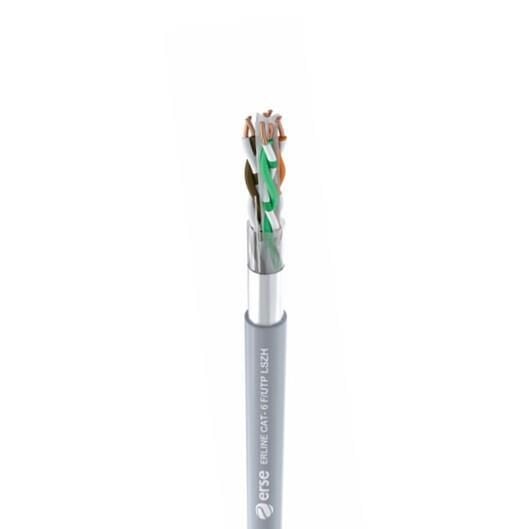 ERSE-4x2x23 AWG CAT-6 U/UTP LSZH GRİ