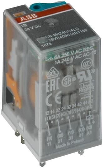 CR-M024DC4 MİNYATÜR RÖLE 4A/K 24VDC 6A