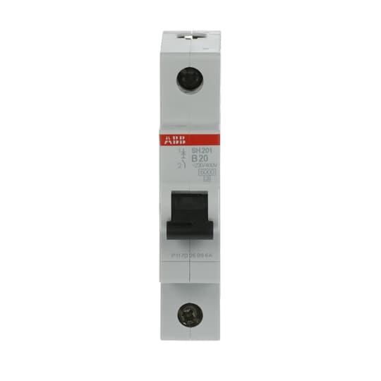 SH201-B20 1x20A B TİPİ 6kA Otomatik Sigorta
