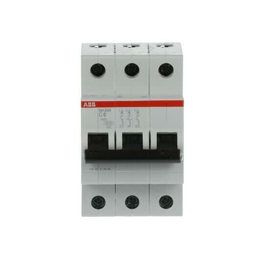 SH203-C6 3x6A Otomatik Sigorta C Tipi 6kA