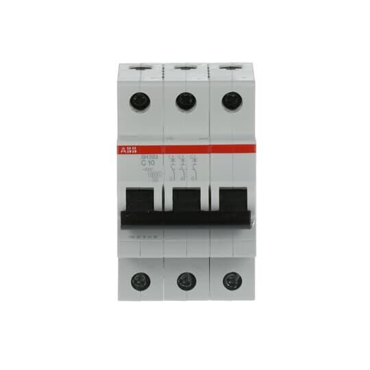 SH203-C10 3X10A Otomatik sigorta C tipi 6kA