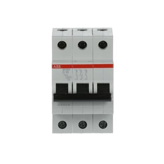 SH203-C10 3X10A Otomatik sigorta C tipi 6kA