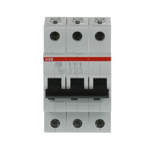 S203-C40 3x40A C TİPİ OTOMATİK SİGORTA 6kA