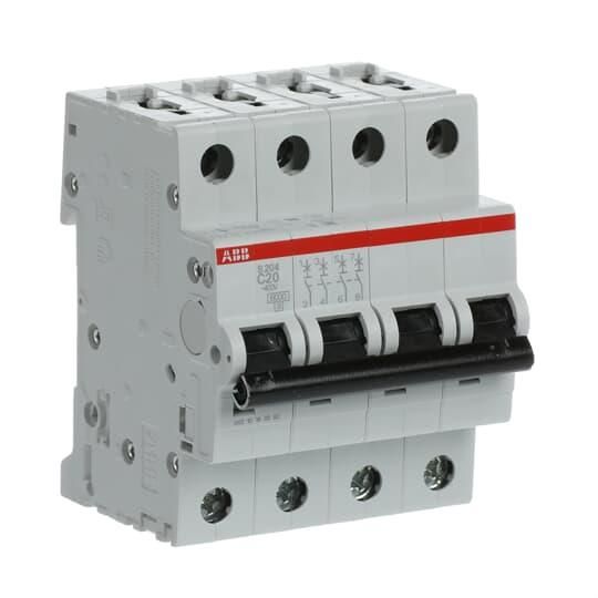 S204-C20 4x20A C TİPİ 6kA OTOMATİK SİGORTA
