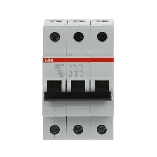 SH203-B6 3x6A Otomatik Sigorta B Tipi 6kA