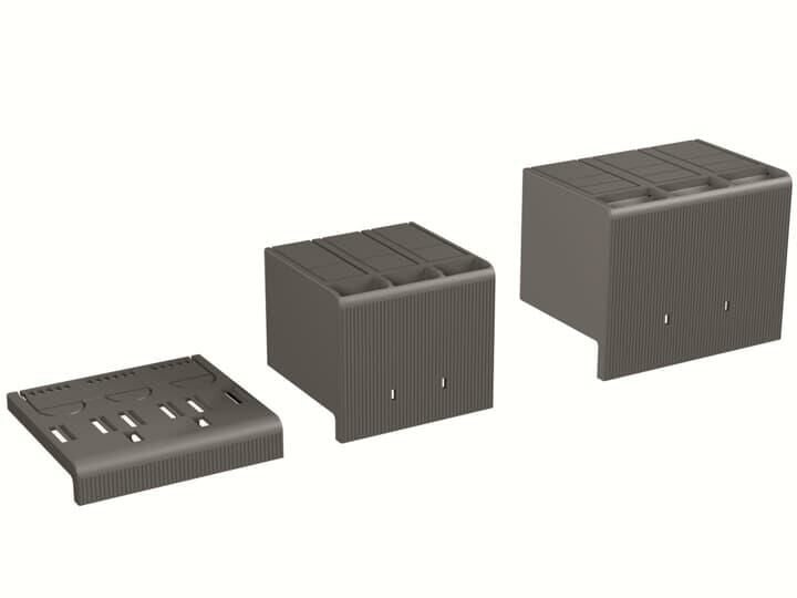 HTC XT3 3p TERMINAL COVERS HIGH 2pcs