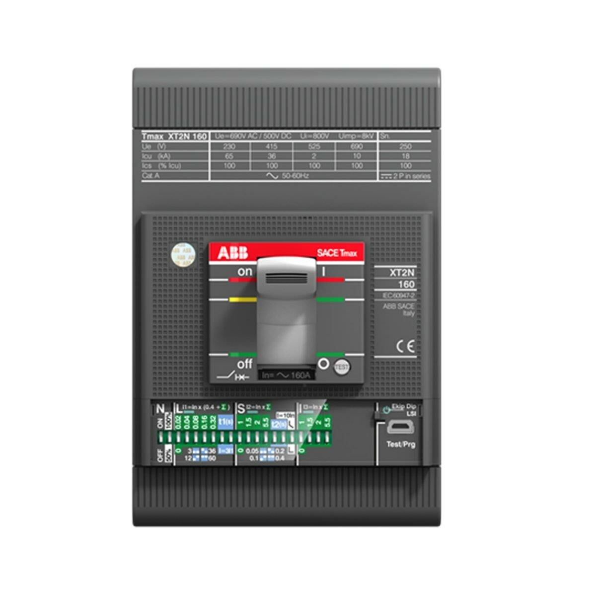 XT2N 160, Ekip LS/I, In=63A 3P 36 KA