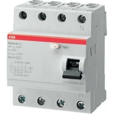 F204 AC-25/0,03 4x25A 30mA KAÇAK AKIM RÖLESİ